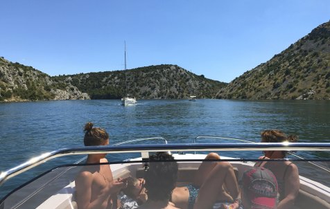 N.P. Krka Waterfalls, Šibenik & Primošten - Exclusive private speedboat tour
